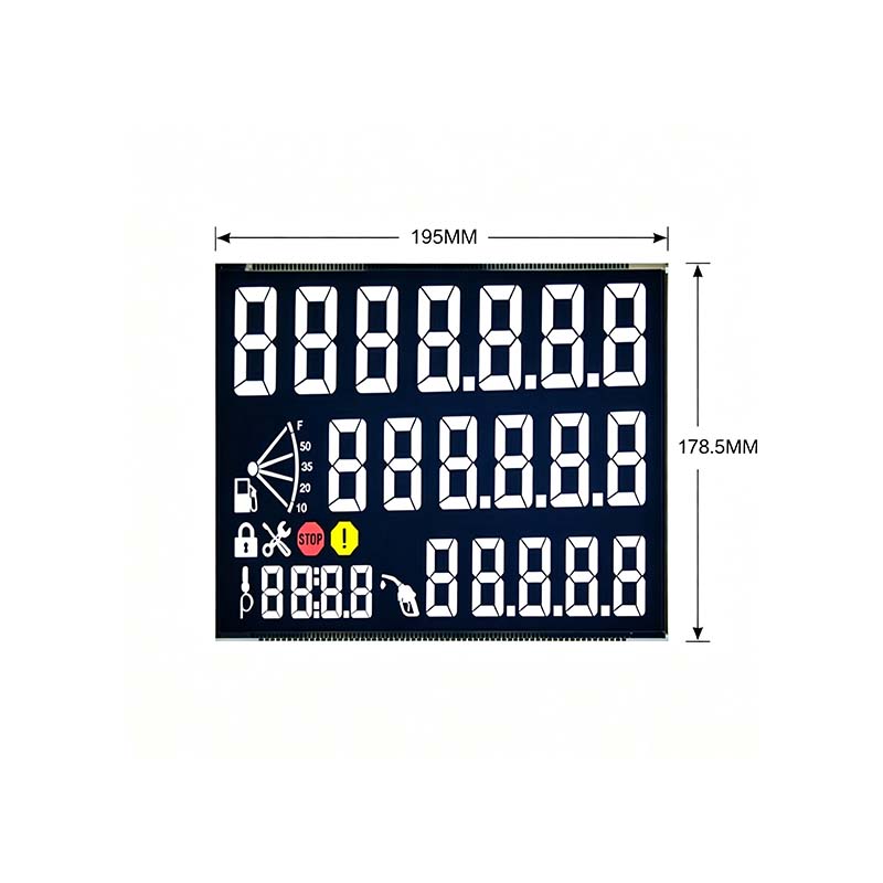Ultra Large Segment LCD / Big Segment LCD / TN/HTN/STN / Large VA Segment LCD / Wide-Temperature LCD / UV-Resistant LCD