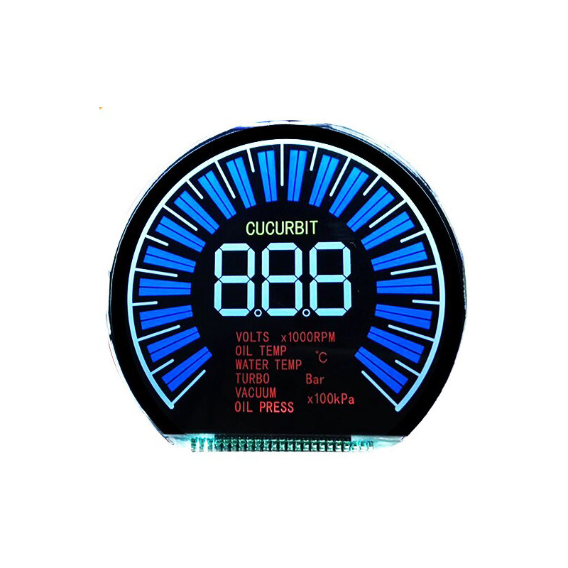 Non-rectangular LCD / Custom-shaped LCD / Round LCD Display / Hexagon LCD / Ladder-shaped LCD / Low Cost LCD